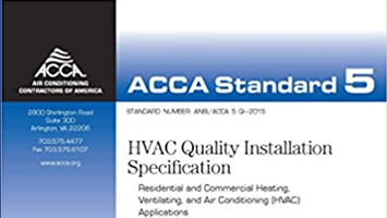 ACCA Standard 5 QI – 2015 Weatherization50
